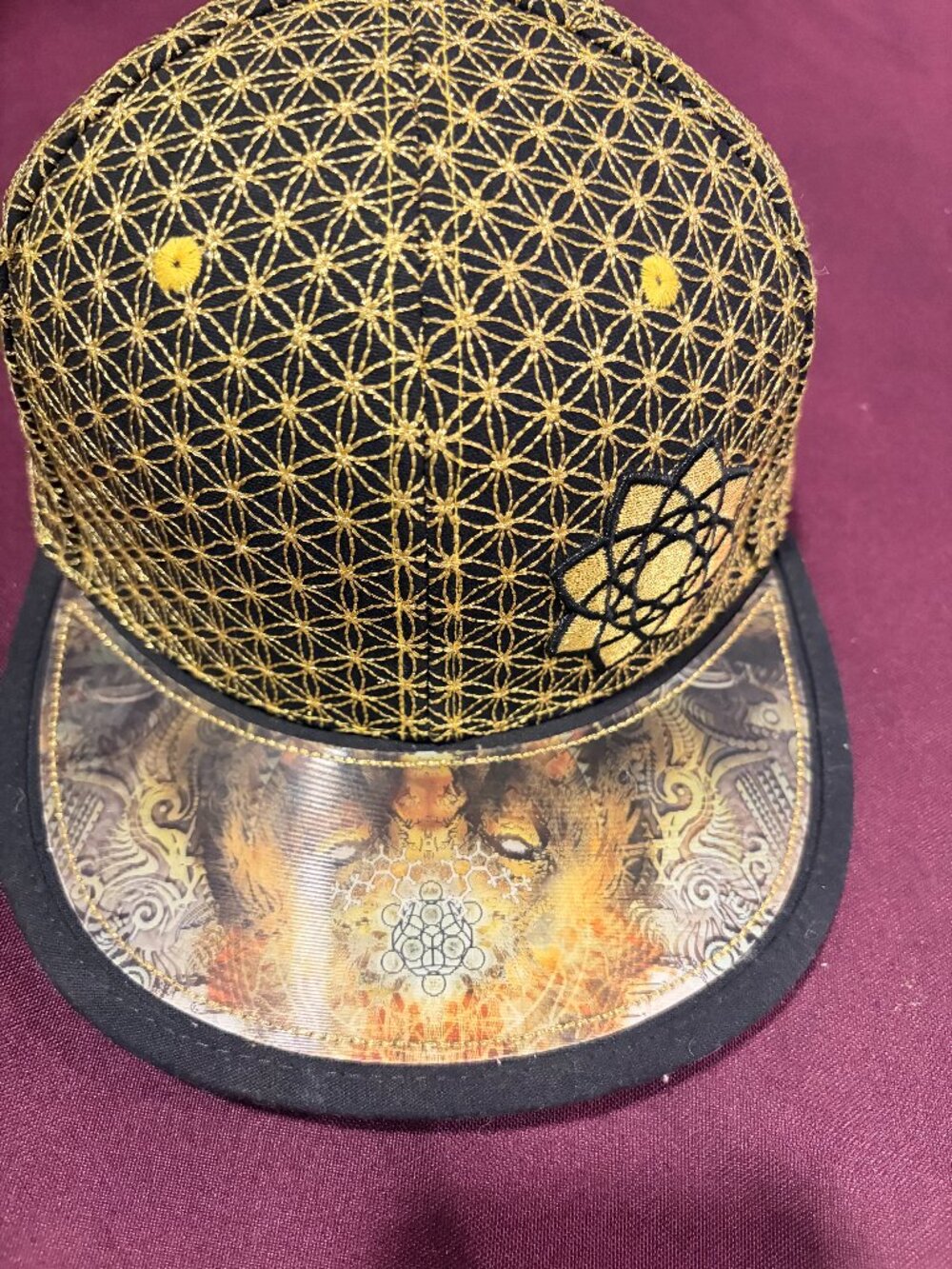 RARE Leo Lion "420 Edition" Holographic grassroots hat 420 limited edition NEW